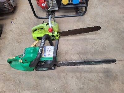 2 x Chainsaws - 2