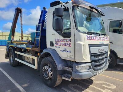 2015 DAF LF220 Euro 6 4x2 Telescopic Skip Loader