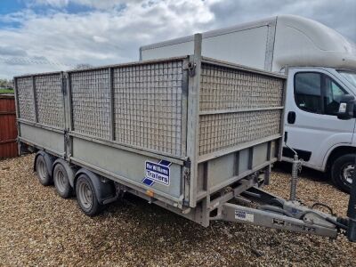 Ifor Williams Triaxle High Sided Dropside Drawbar Trailer