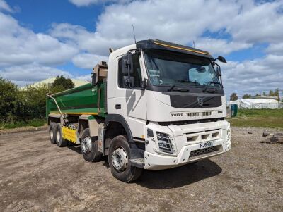 2019 Volvo FMX 410 8x4 X-High B-Ride Steel Body Tipper