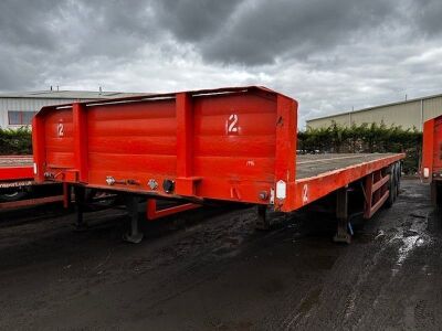 1996 Weightmaster 13.6mtr Flatbed Trailer