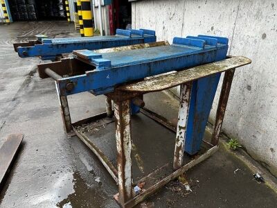 Forklift Coil Lifting Attachment with Stillage