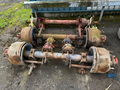 3x Trailer Axles