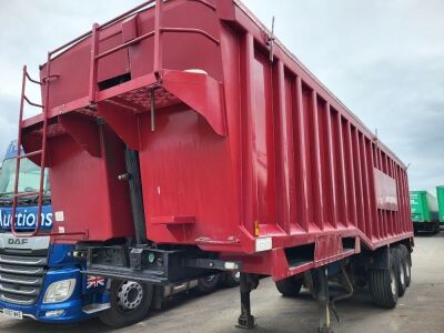 1996 Fruehauf Triaxle Tipping Trailer