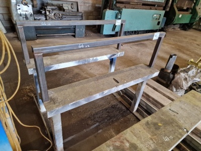 2 x Heavy Duty Steel Trestles