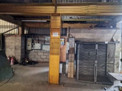 Overhead Gantry Crane Assembly, Mezzanine Floor & 4 x Gantry Cranes - 9