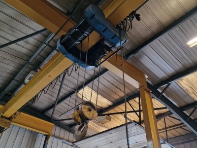 Overhead Gantry Crane Assembly, Mezzanine Floor & 4 x Gantry Cranes - 18