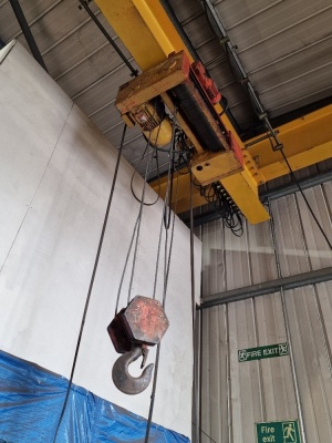 Overhead Gantry Crane Assembly, Mezzanine Floor & 4 x Gantry Cranes - 19