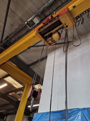 Overhead Gantry Crane Assembly, Mezzanine Floor & 4 x Gantry Cranes - 20