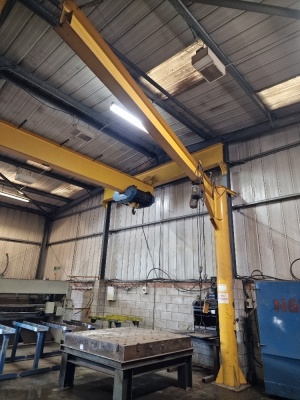 Pillar Gantry Crane, Demag Chain Hoist, SWL 500kg