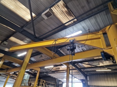 Pillar Gantry Crane, Demag Chain Hoist, SWL 500kg - 3