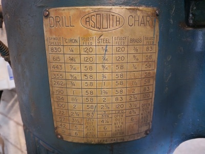 Asquith Radial Arm Drill - 9
