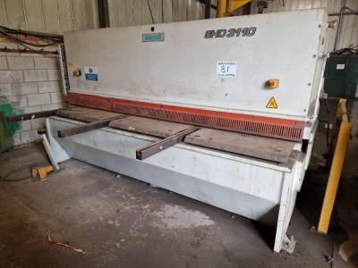 2007 Sercom SHD 3100 X 10 Guillotine