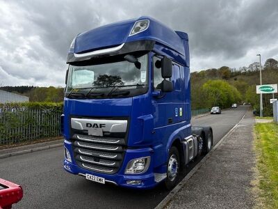 2022 DAF XF480 Super Space Cab 6x2 Midlift Tractor Unit