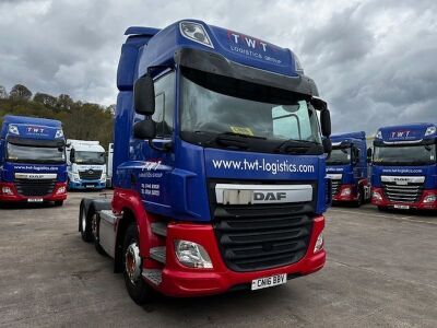 2016 DAF CF460 Super Space Cab 6x2 Midlift Tractor Unit