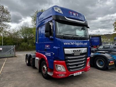 2020 DAF XF480 Super Space Cab 6x2 Midlift Tractor Unit