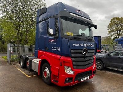 2019 Mercedes 2548 Gigaspace 6x2 Midlift Tractor Unit