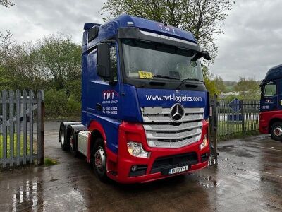 2019 Mercedes Actros 2545 Big Space 6x2 Midlift Tractor Unit