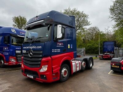 2019 Mercedes 2548 Gigaspace 6x2 Midlift Tractor Unit