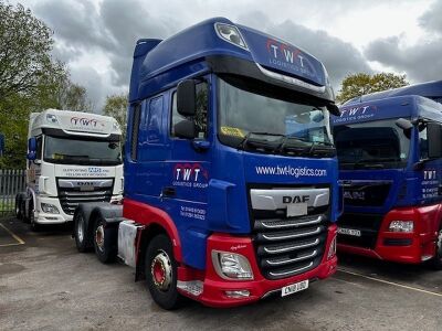 2018 DAF XF480 Super Space Cab 6x2 Midlift Tractor Unit