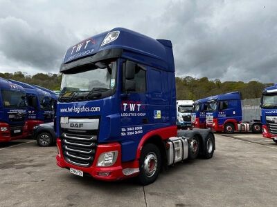 2015 DAF XF480 Super Space Cab 6x2 Midlift Tractor Unit