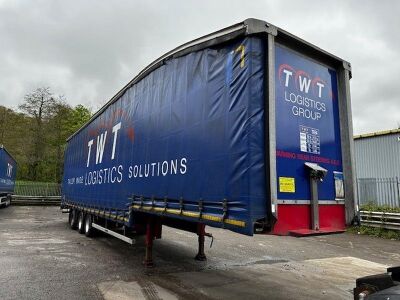 2018 Montracon Curtainside Step Frame Double Deck Triaxle Trailer