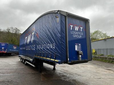 2017 Cartwright Curtainside Step Frame Double Deck Triaxle Trailer