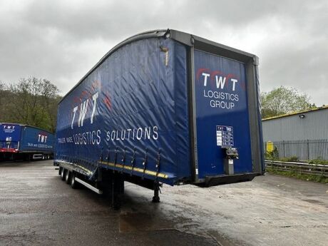 2017 Cartwright Curtainside Step Frame Double Deck Triaxle Trailer