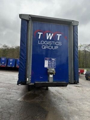 2017 Cartwright Curtainside Step Frame Double Deck Triaxle Trailer - 2