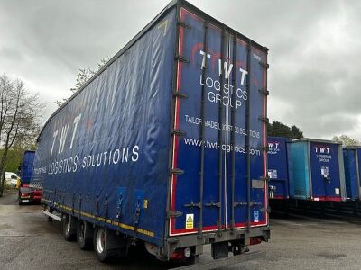 2017 Cartwright Curtainside Step Frame Double Deck Triaxle Trailer - 4