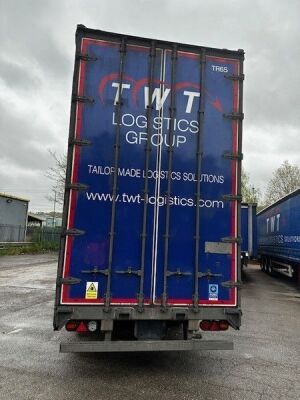 2017 Cartwright Curtainside Step Frame Double Deck Triaxle Trailer - 5
