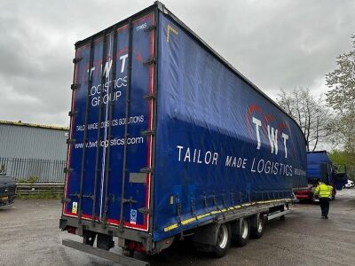 2017 Cartwright Curtainside Step Frame Double Deck Triaxle Trailer - 6