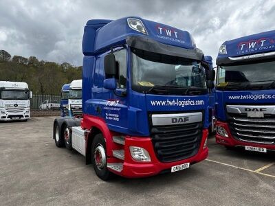 2016 DAF CF460 Space Cab 6x2 Midlift Tractor Unit