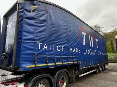 2017 Cartwright Curtainside Step Frame Double Deck Triaxle Trailer