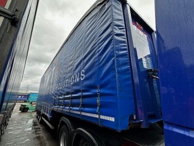 2011 SDC Curtainside Step Frame Double Deck Triaxle Trailer