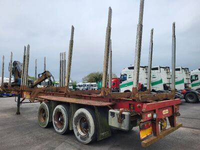 2007 Dennison Triaxle Log Trailer - 3