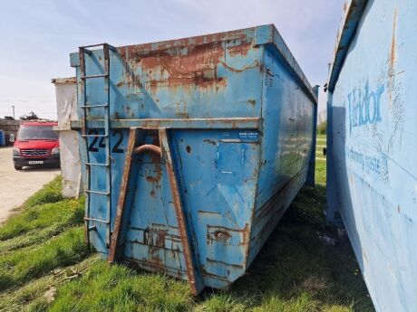 40yrd Smooth Sided Big Hook Bin