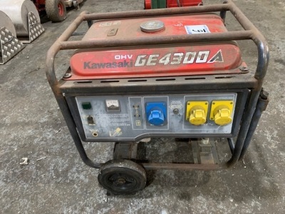 Kawasaki GE4300A Petrol Generator 