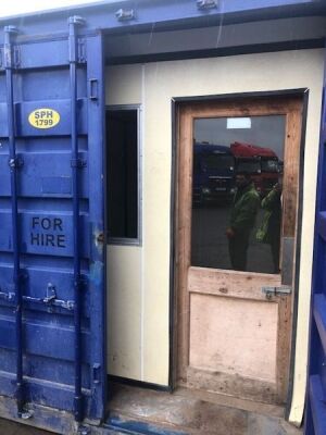 10ft Steel Container / Office - 3