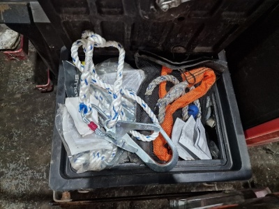 Tool Boxes, Unused Delta Plus Fall Protection Rope LOOO7150CD, Super Single Mud Wings, Lights & Bar  - 2