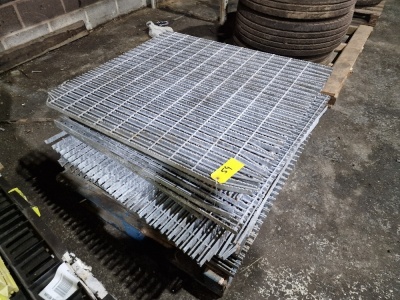 Qty Galvanised Steel Grate