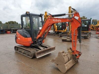 2016 Kubota KX61-3 Mini Digger