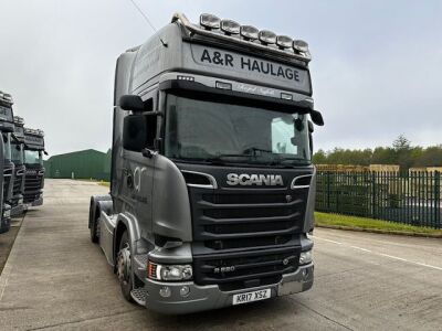 2017 Scania R520 V8 6x2 Midlift Tractor Unit