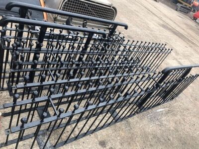 Qty of Wrought Iron Rails