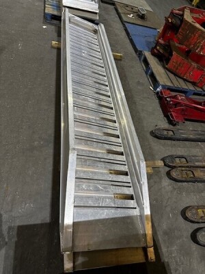 Unused Alloy 10ft Loading Ramps - 2