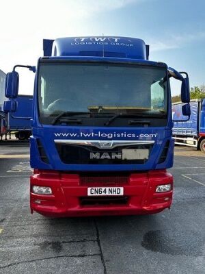 2014 MAN 340 6x2 Rear lift, Rear Steer Curtainside Rigid - 2