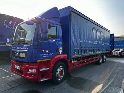 2014 MAN 340 6x2 Rear lift, Rear Steer Curtainside Rigid - 3