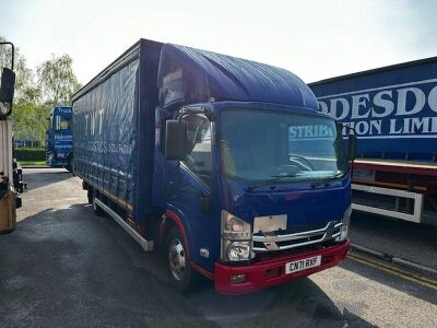 2021 Isuzu NP75 4x2 Curtainside Rigid