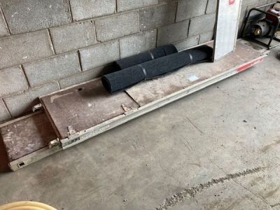 2 x Walking Boards, Back Panel / Flooring and Pipes