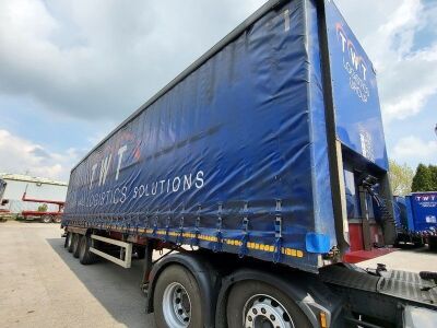 2014 Montracon Curtainsider Triaxle Trailer